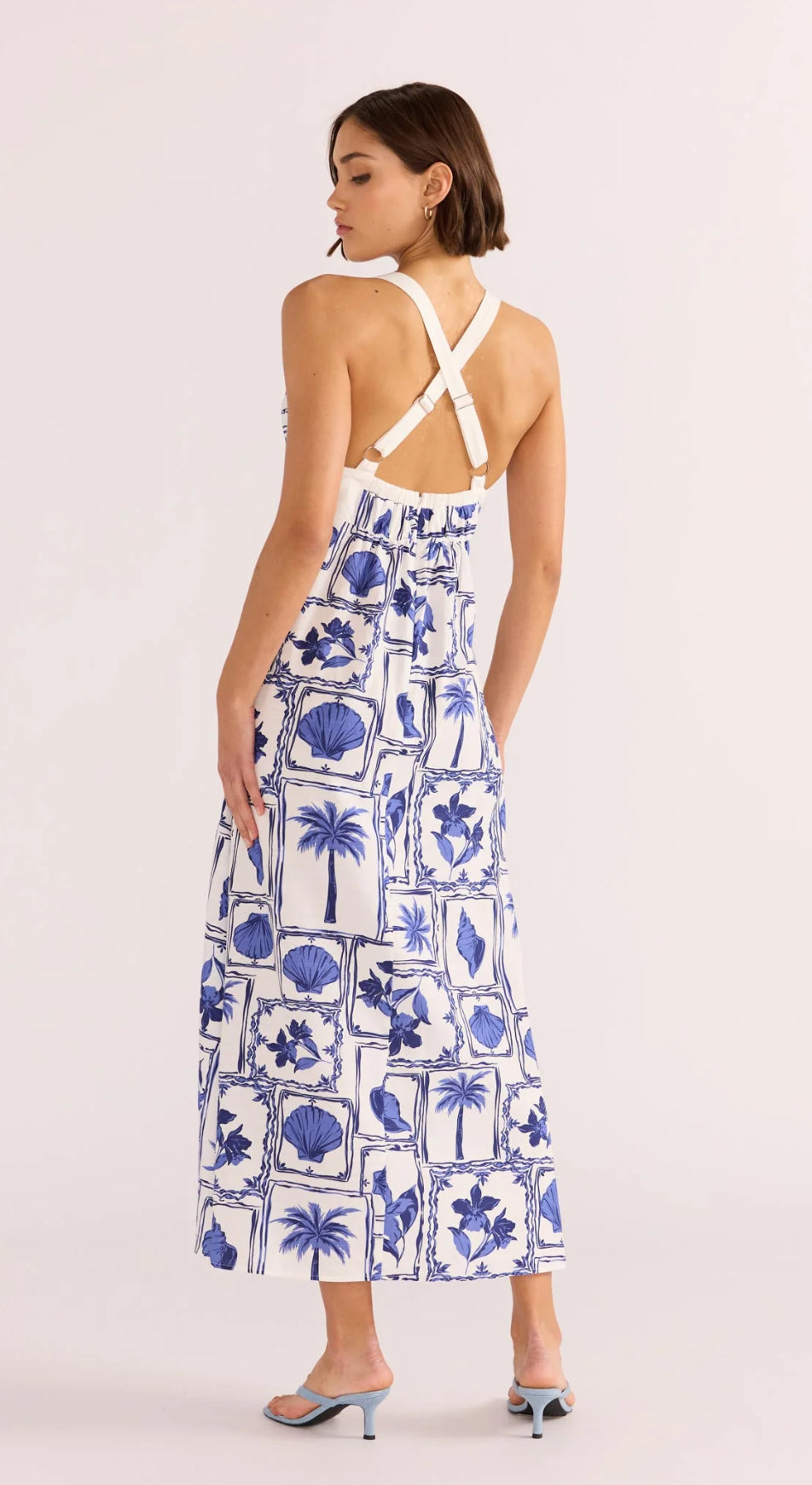 Sylvie Panel Midi Dress
