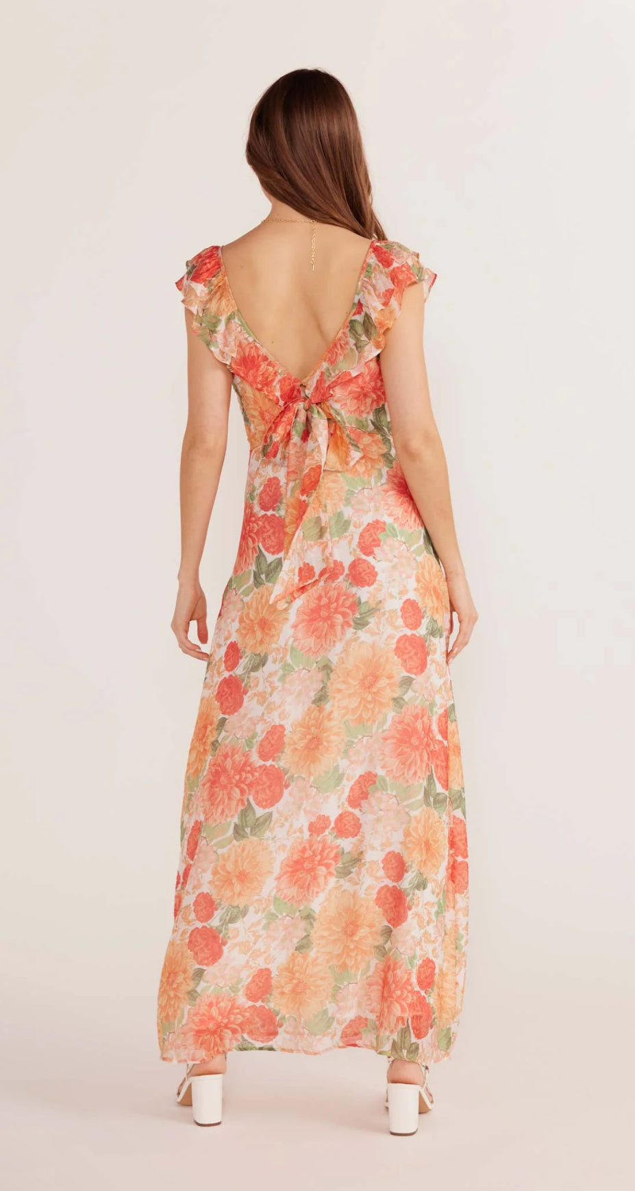 Aida Frill Maxi Dress