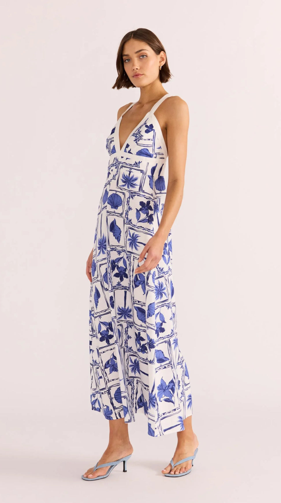 Sylvie Panel Midi Dress