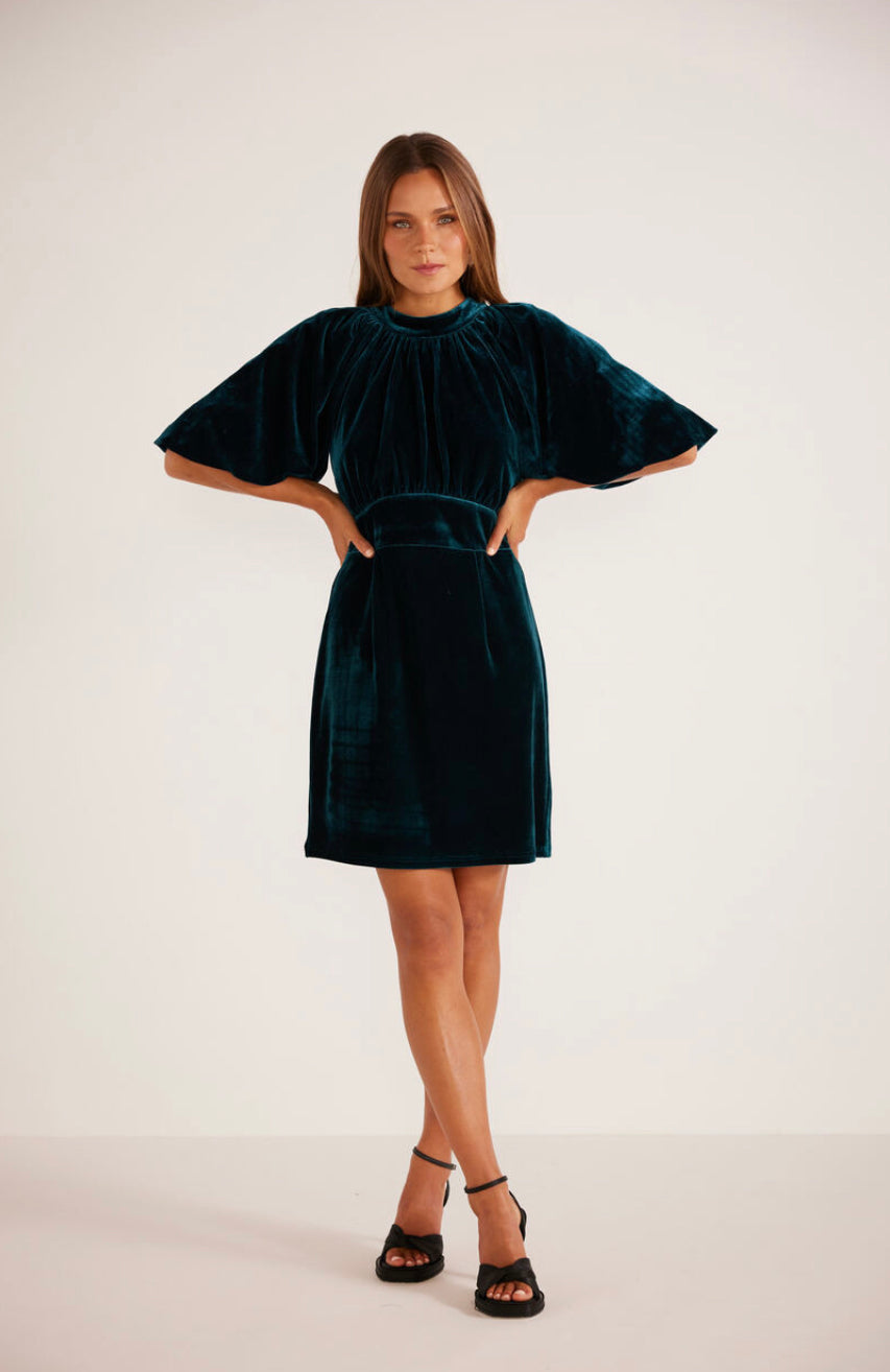 Luna Velvet Mini Dress