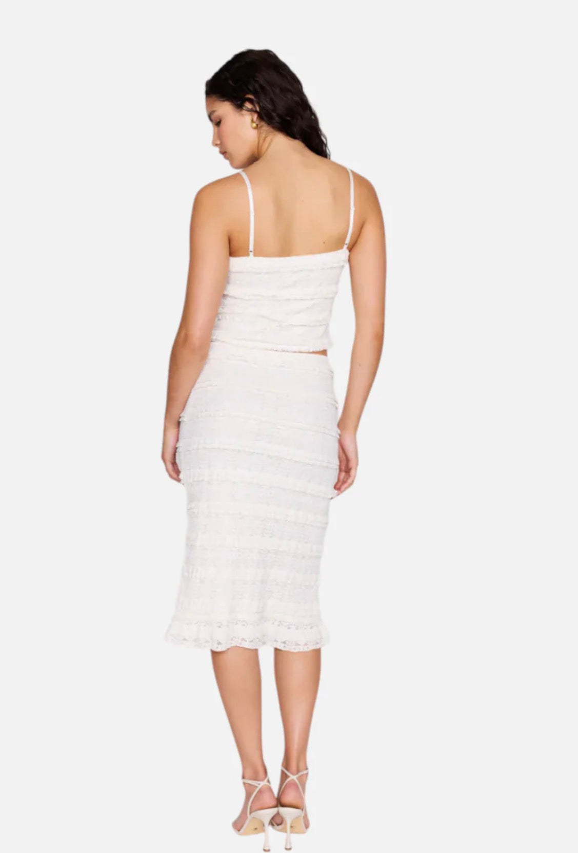 Sophia Lace Midi Skirt
