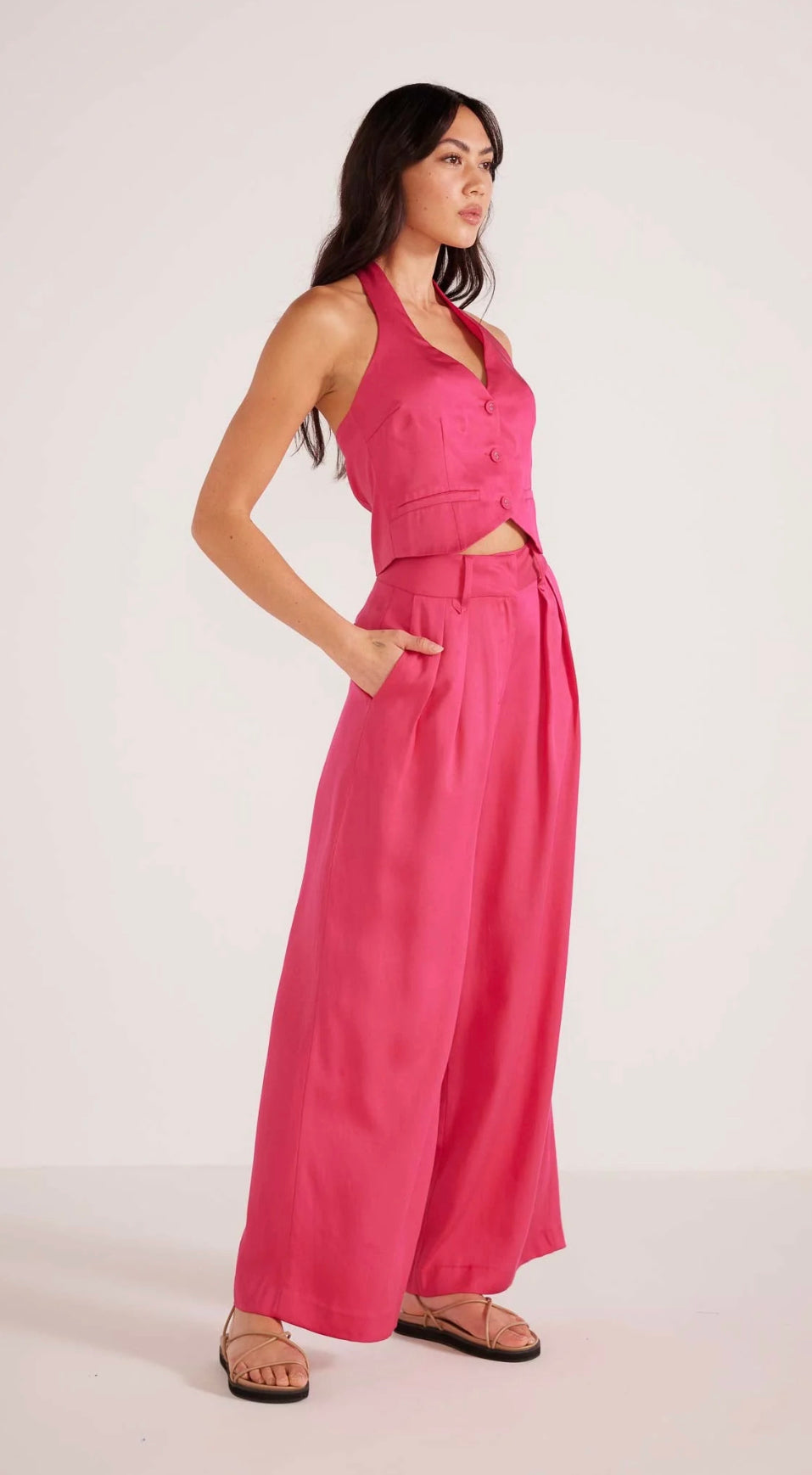 Fabella Halter Neck Vest