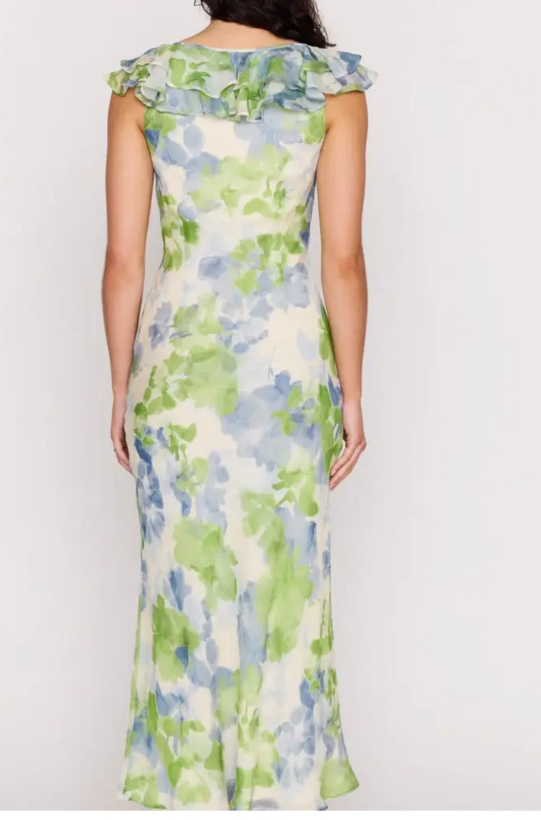Carrie Ruffled Midi Dress