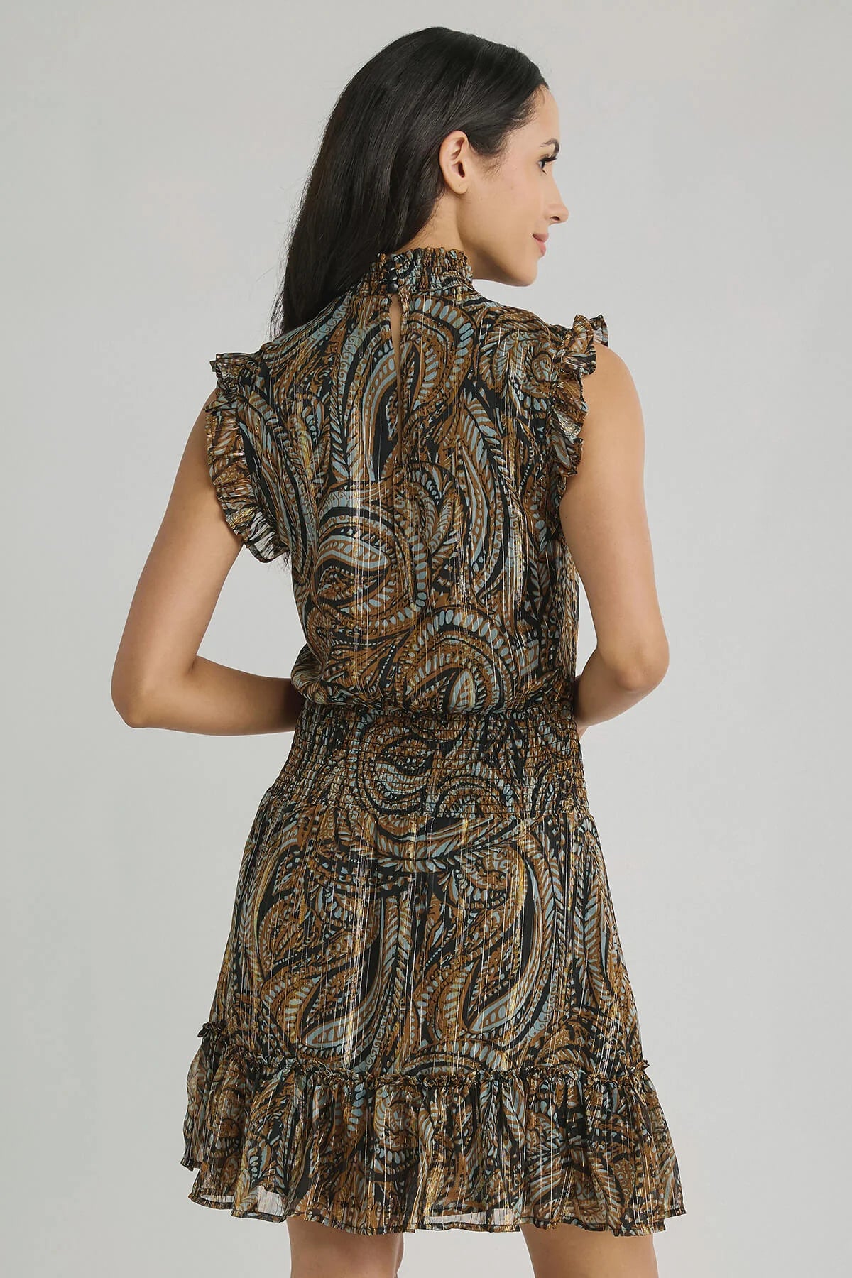 Chantal Smocked Mini Dress