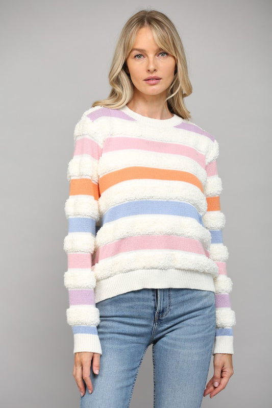 Angela Striped Sweater
