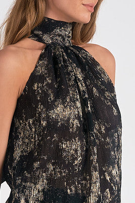Gold Dust Sleeveless Blouse