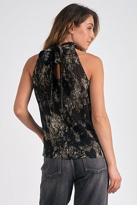 Gold Dust Sleeveless Blouse