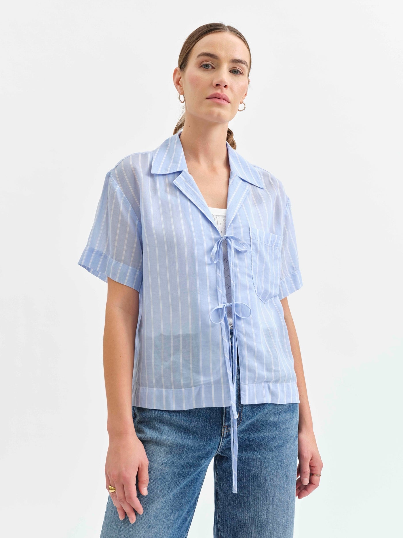 Buttercup Tie Front Shirt