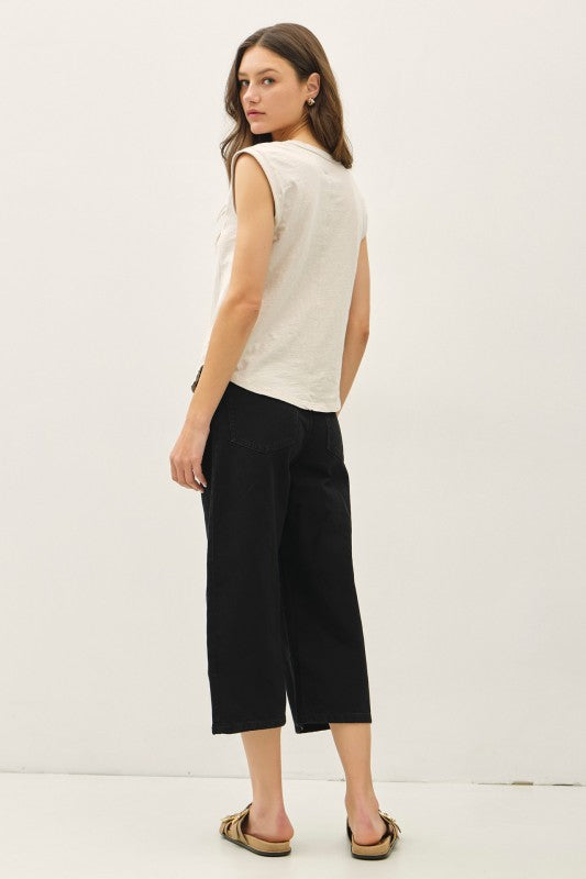 Sarah Cap Sleeve Top
