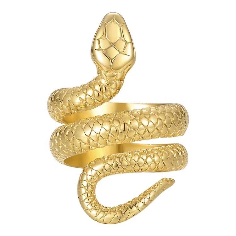 Sahira Cleo Snake Ring