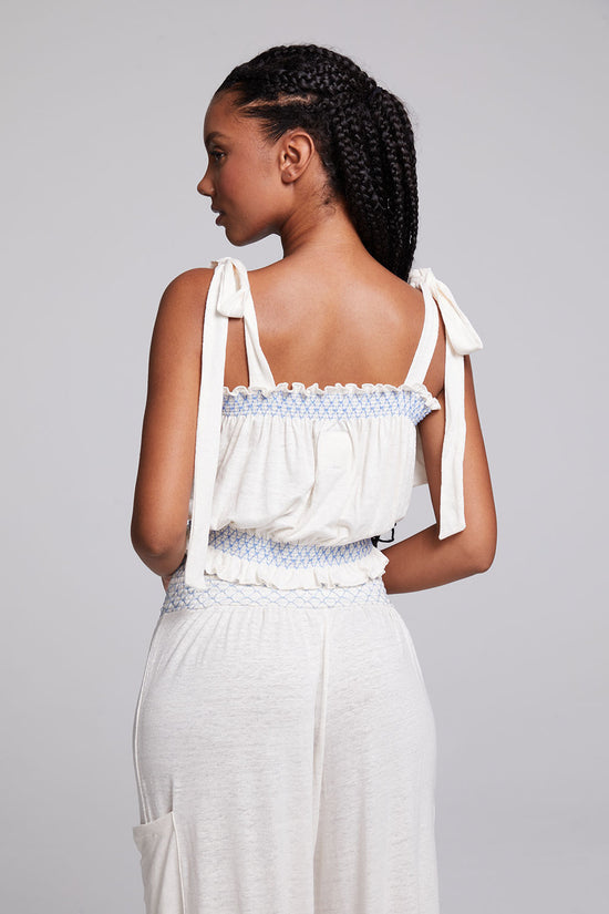 Lirhetta Floral Embroidery Top