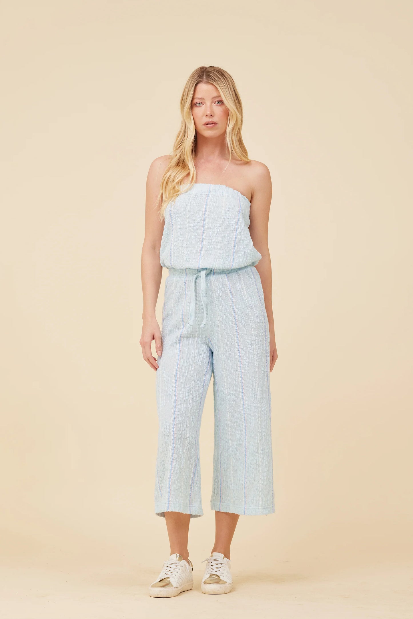 Whitney Textured Jumpsuit