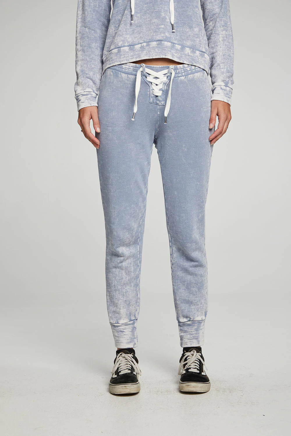 Finn Lace Up Cuffed Jogger
