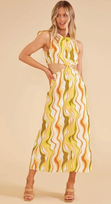 Ziggy Cut Out Midi Dress