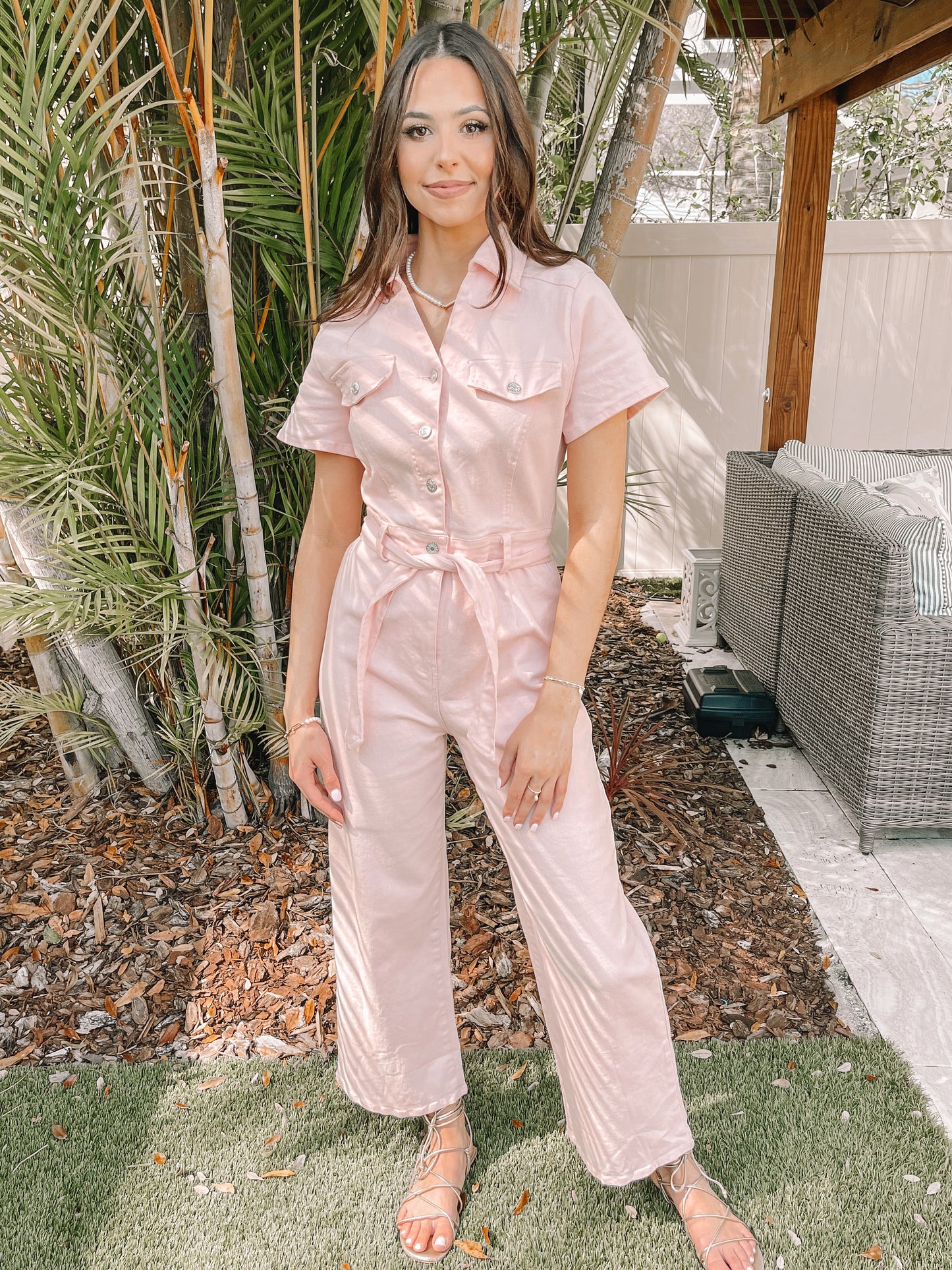 Carson Denim Jumpsuit