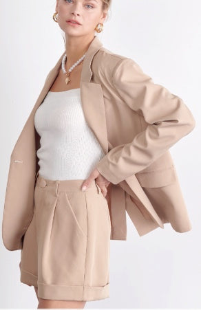 One Button Blazer