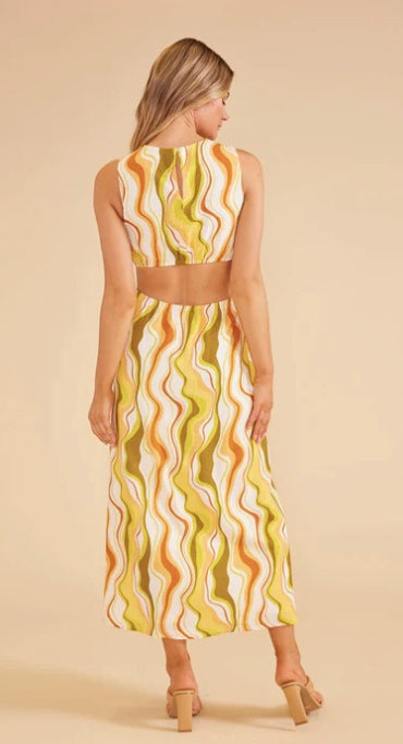 Ziggy Cut Out Midi Dress