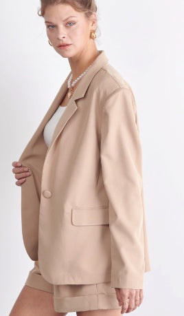 One Button Blazer