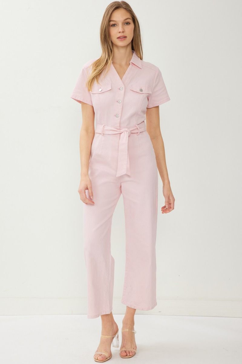 Carson Denim Jumpsuit