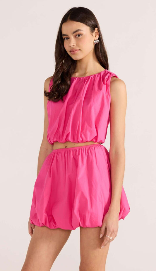 Celestia Bubble Crop Top