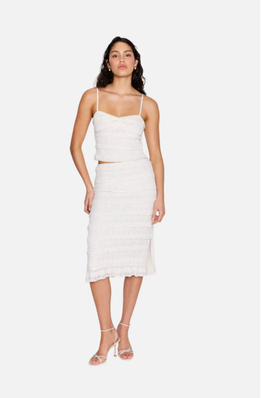 Sophia Lace Midi Skirt