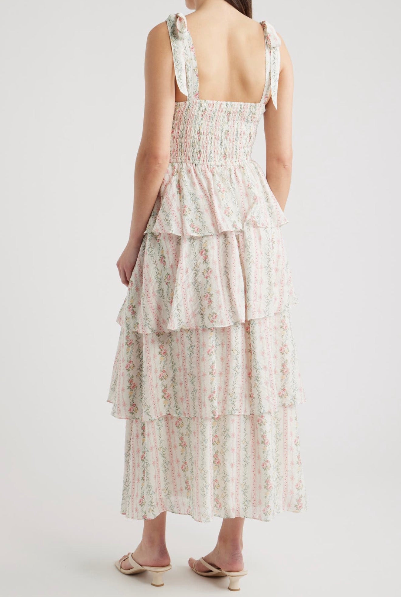 Anabella Tiered Maxi Dress