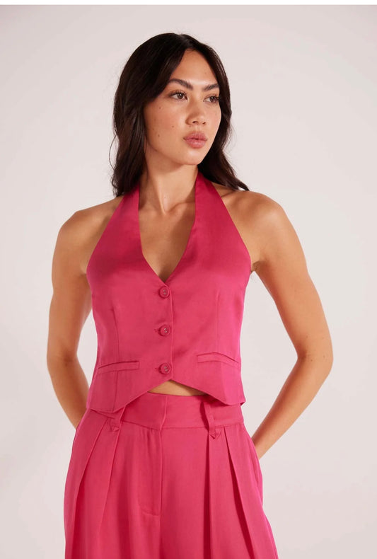 Fabella Halter Neck Vest