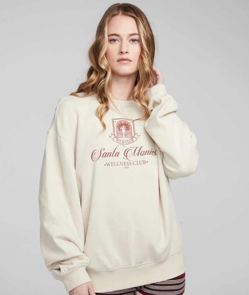 Palm Tree Club Pullover