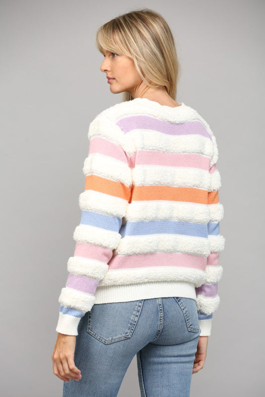 Angela Striped Sweater