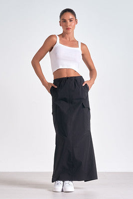 Parachute Maxi Skirt