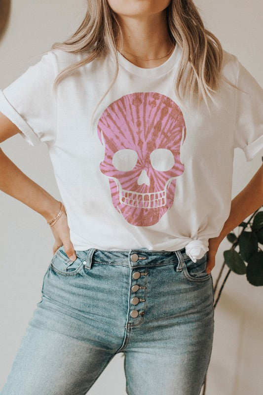 Tie-Dye Skull Tshirt