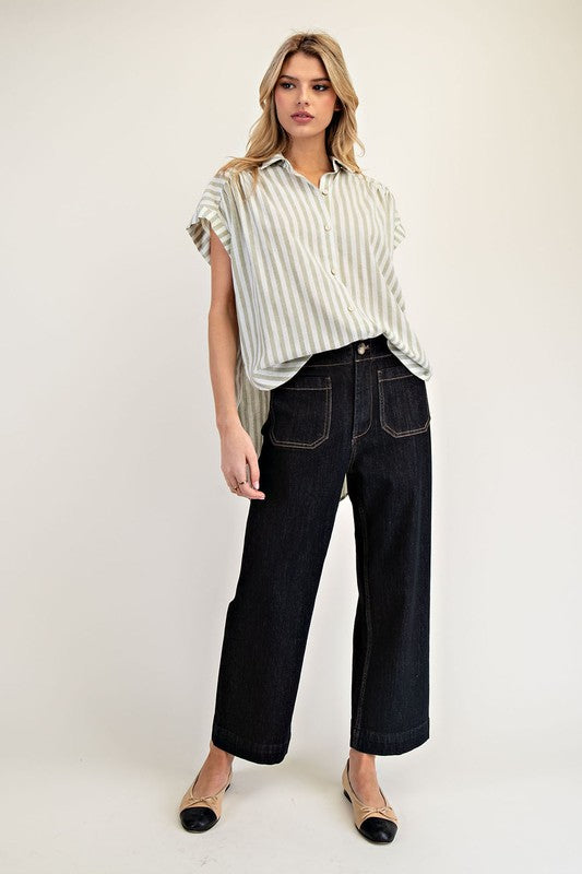 Cabana Striped Blouse