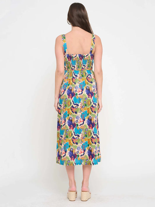 Seaside Harvest Midi Dress
