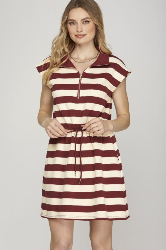 Camille Striped Dress