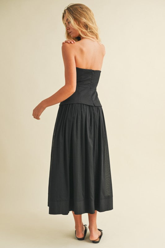 Whitney Strapless Corset Dress