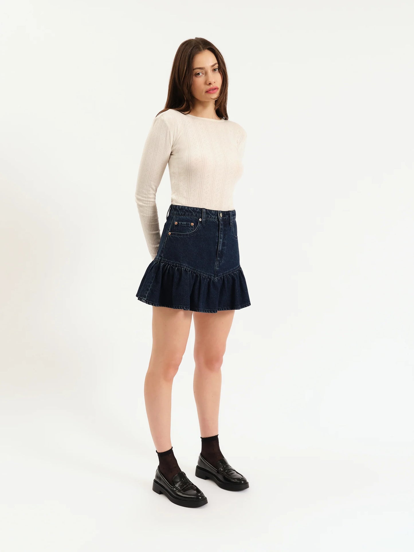 Daze Smooch Ruffle Skirt