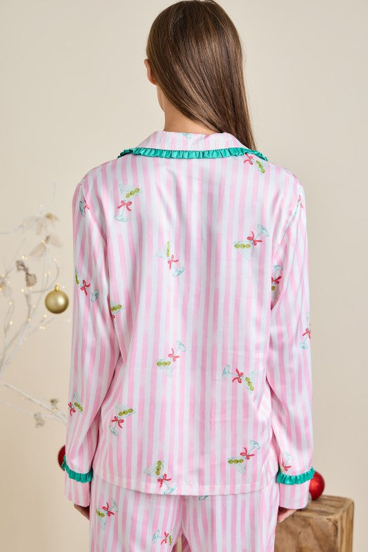 Martini Pajama Set