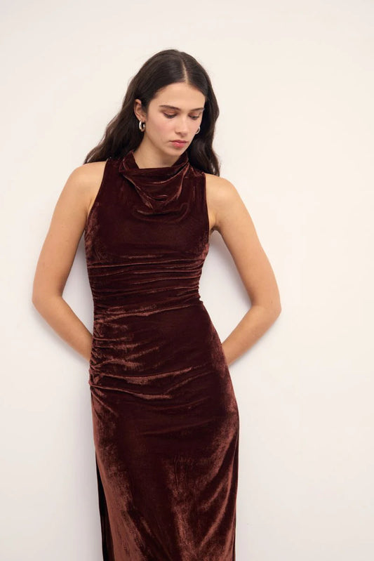 Sonja Velvet Midi Dress