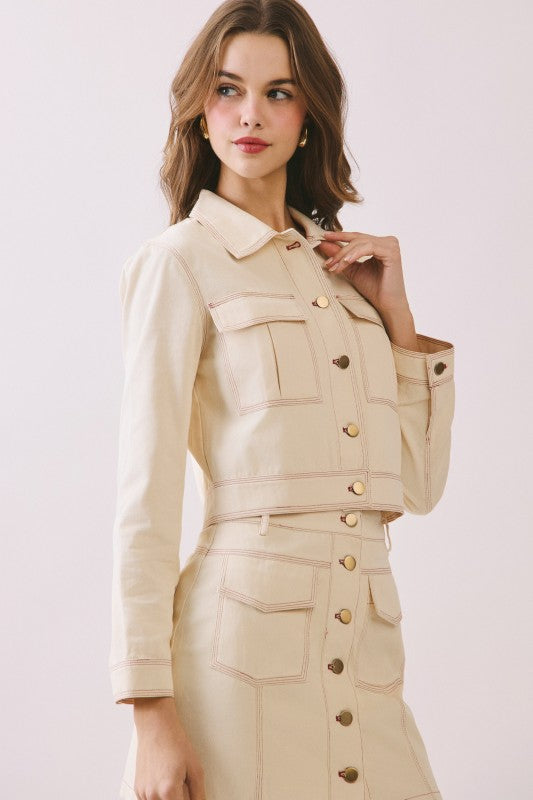 Caroline Cropped Jacket