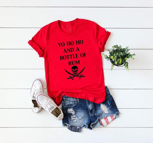 Yo Ho Ho and A Bottle of Rum Tshirt