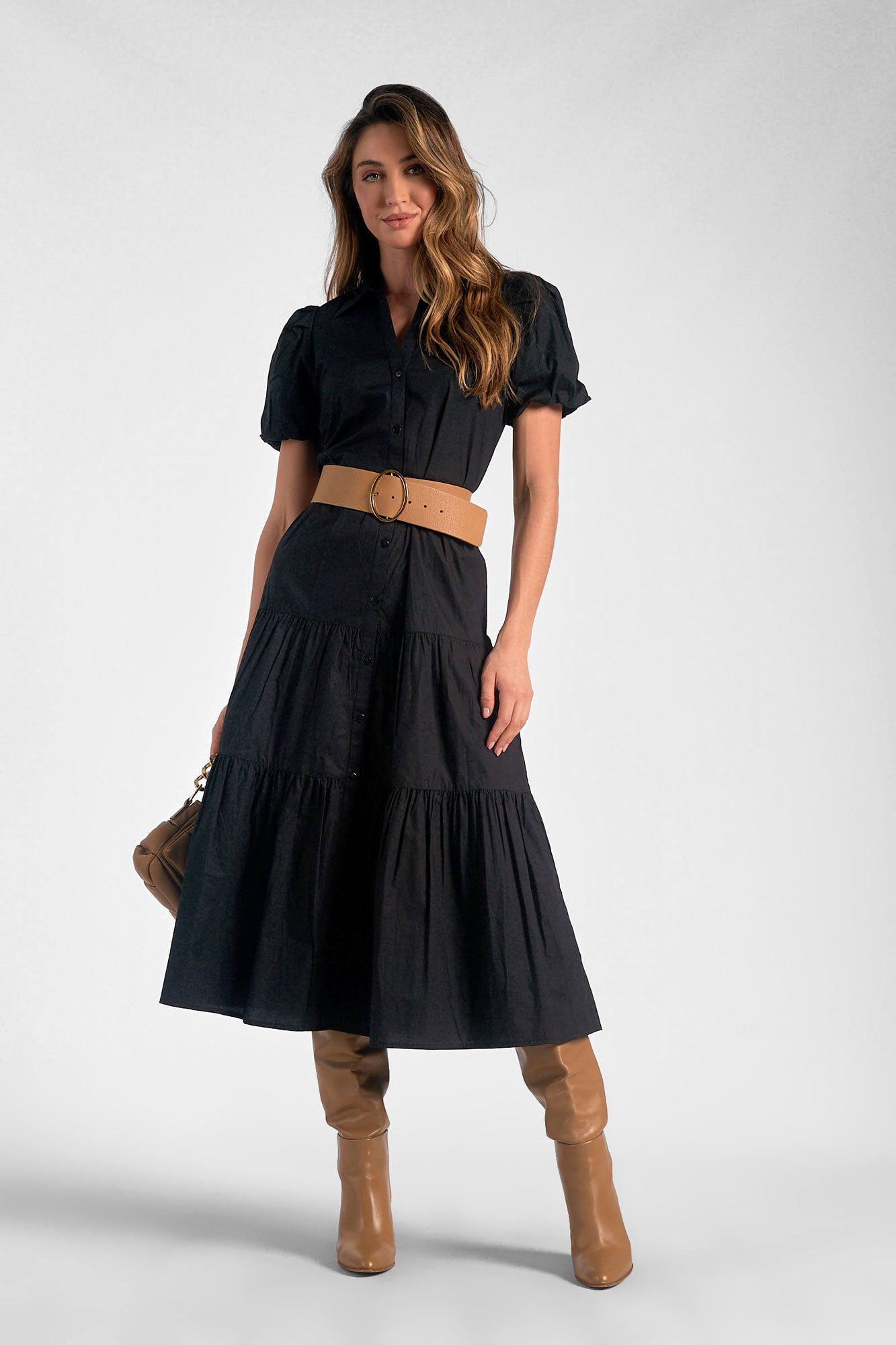 The Elan Shirt Maxi