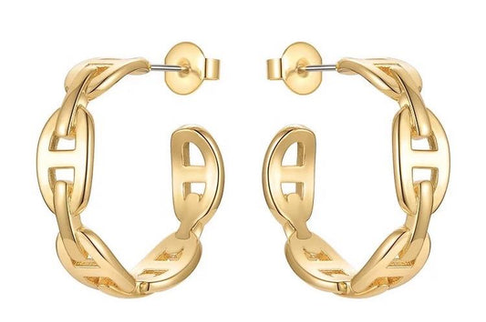 Sahira Rosie Link Hoops