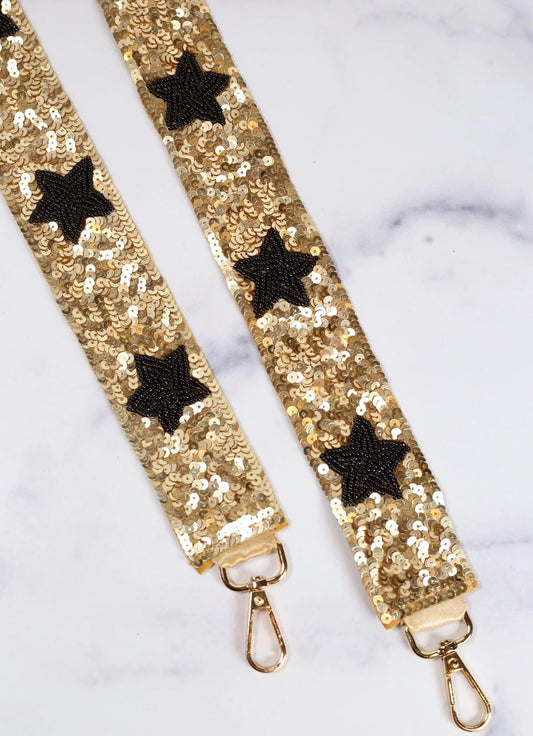 Sammy Star Sequin Crossbody Strap